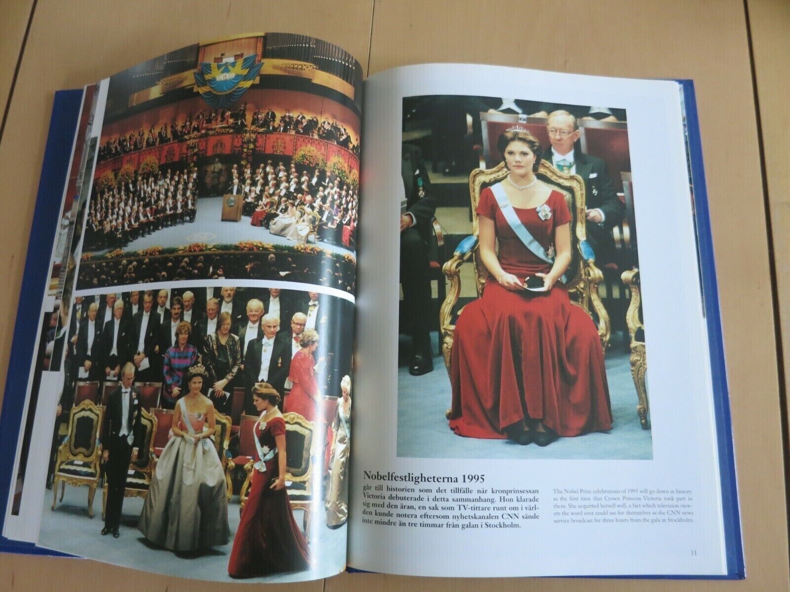 Book Queen SILVIA King CARL GUSTAF Princess VICTORIA MADELEINE PHILIP ROYAL Bo58