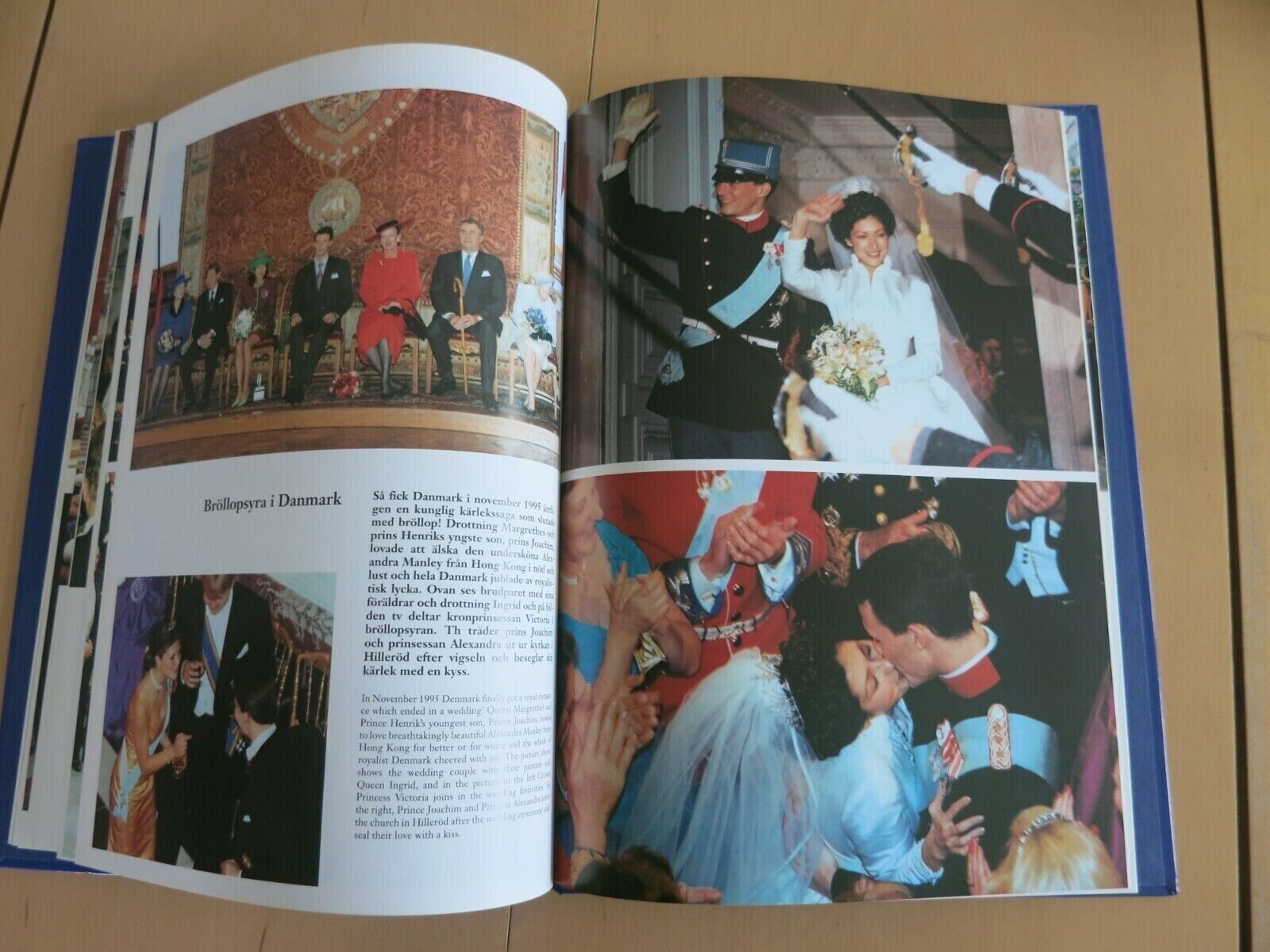 Book Queen SILVIA King CARL GUSTAF Princess VICTORIA MADELEINE PHILIP ROYAL Bo58