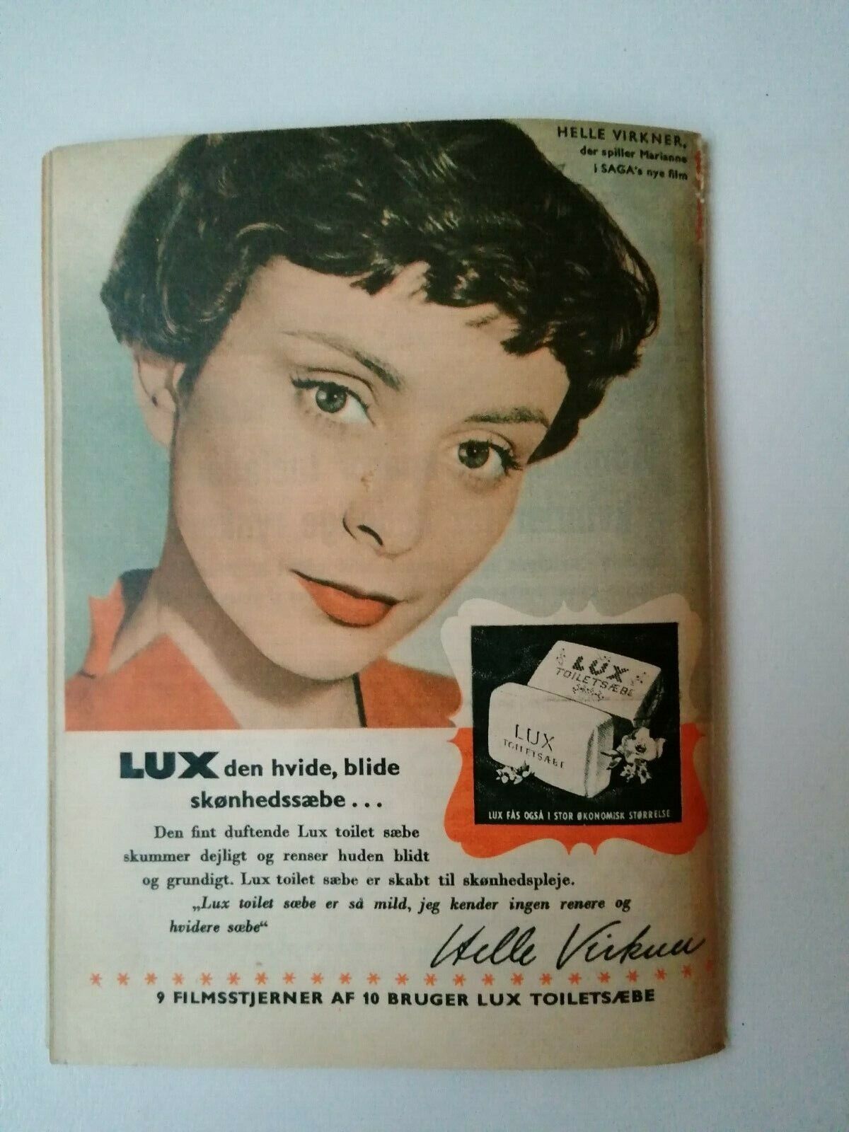 Danish magazine"Uge-Revyen" No 13 1954Janet Leigh coverMany other stars