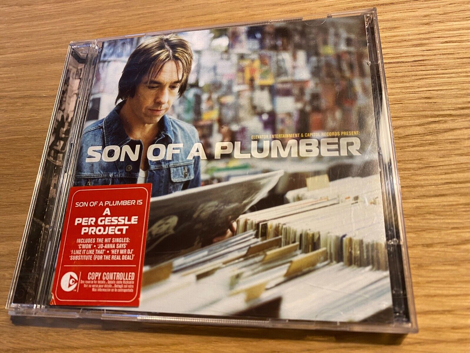 PER GESSLE "SON OF A PLUMMER" 2005 CD ALBUM CAPITOL RECORDS SWEDEN COPY CONTROL*