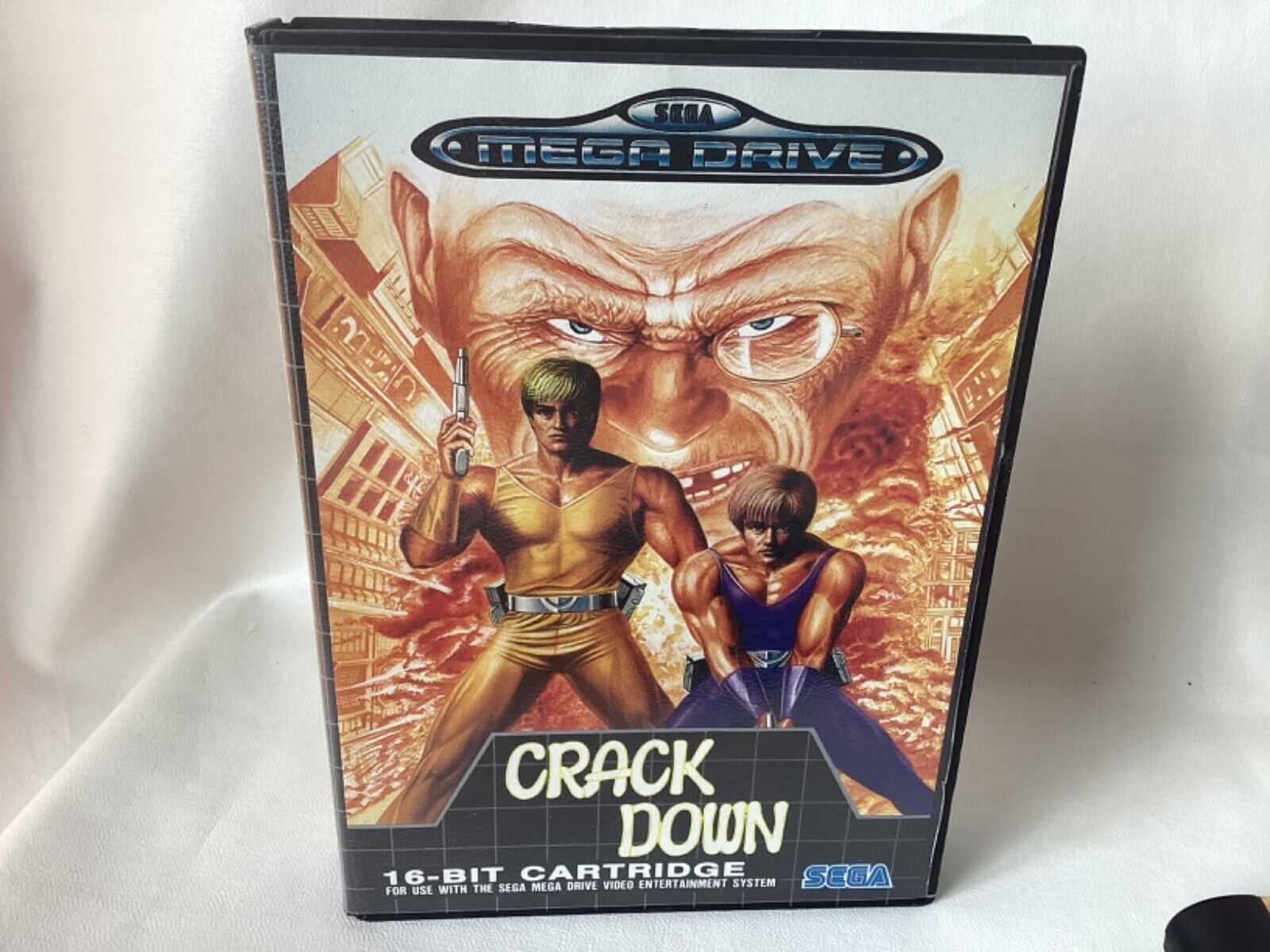 Sega Mega Drive - Crack Down - PAL - Complete in box