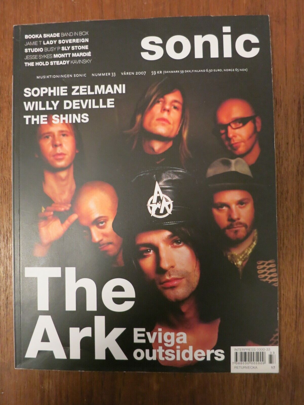 Swedish Magazine THE ARK Lady Sovereign THE SHINS Willy DeVille SLY STONE L25