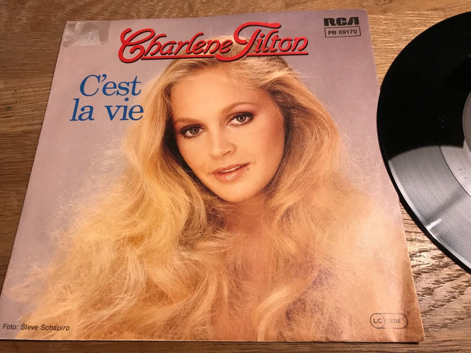 CHARLENE TILTON "C´EST LA VIE 1984 RCA VICTOR RECORDS WEST GERMAN 1 PRESSING 7"