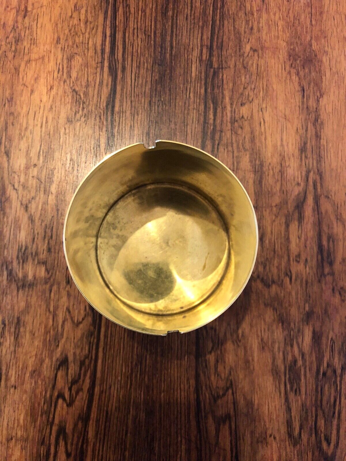 Arne jacobsen vintage brass ashtray stelton/cylinderline