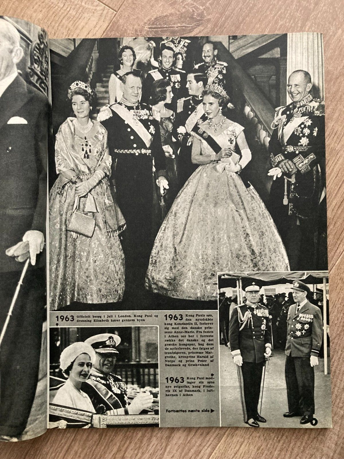 Greek King Constantine Queen Anne-Marie Danish Magazine 1964 Se og Hør