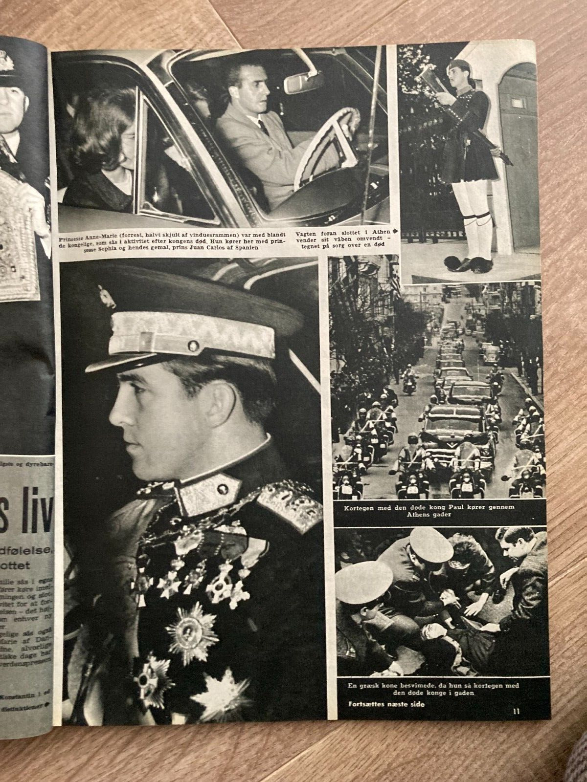 Greek King Constantine Queen Anne-Marie Danish Magazine 1964 Se og Hør