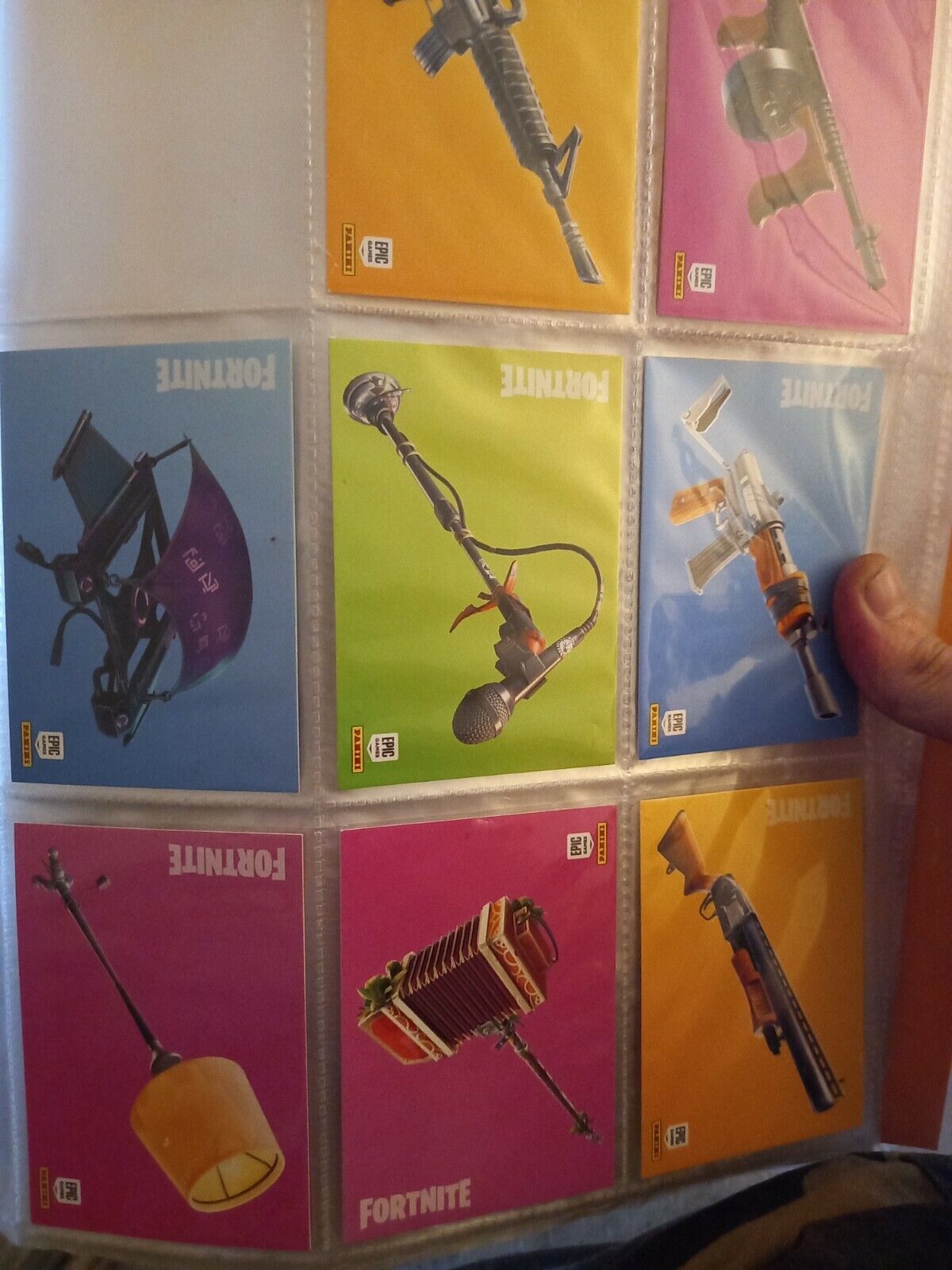 Fortnite trading cards