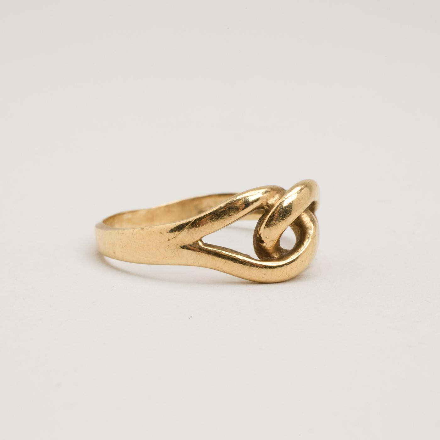 Ring in 8K Gold size 7¾ | Solid Gold | Premium Real Gold Estate