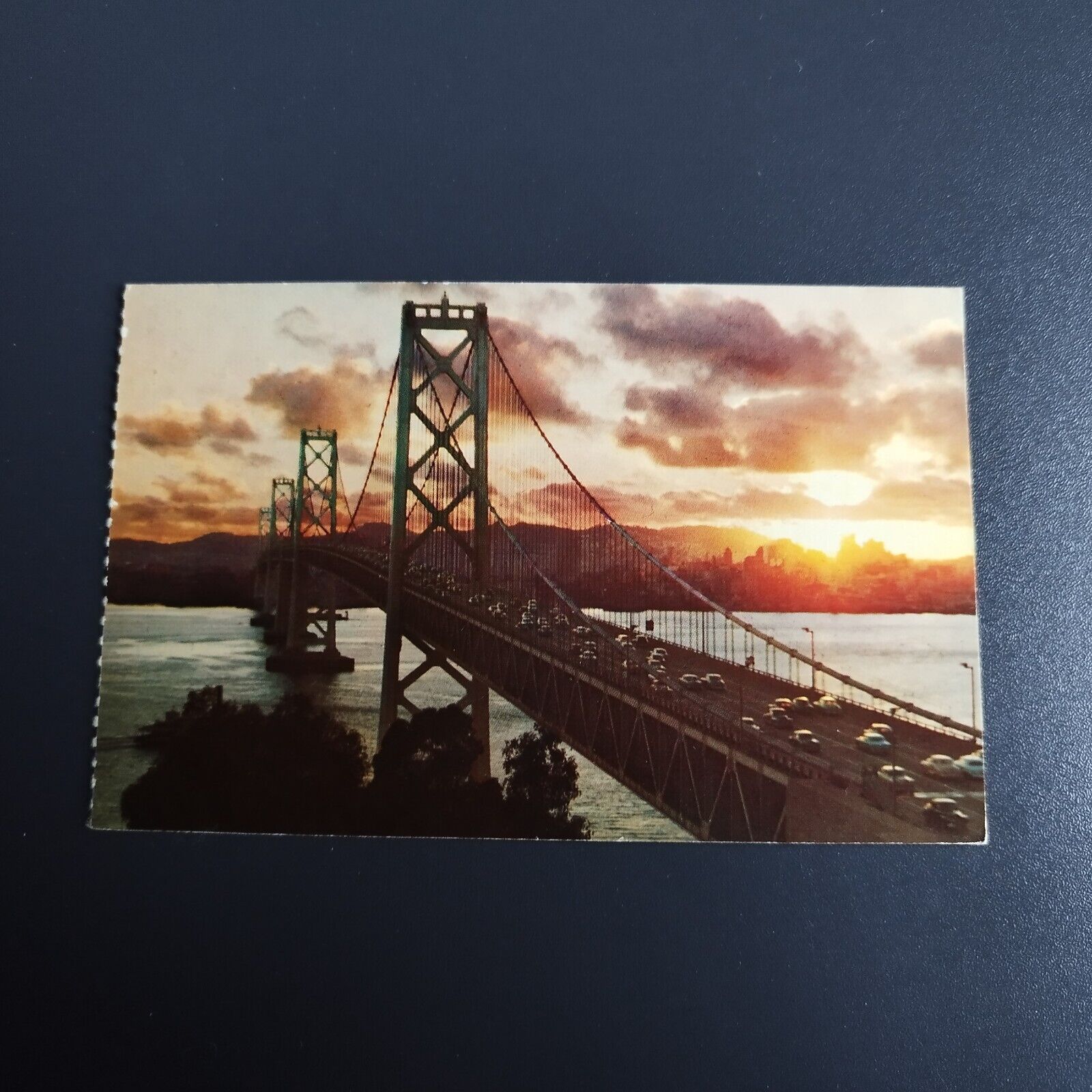 California San Francisco - Oakland Bay Bridge - Posted 1966