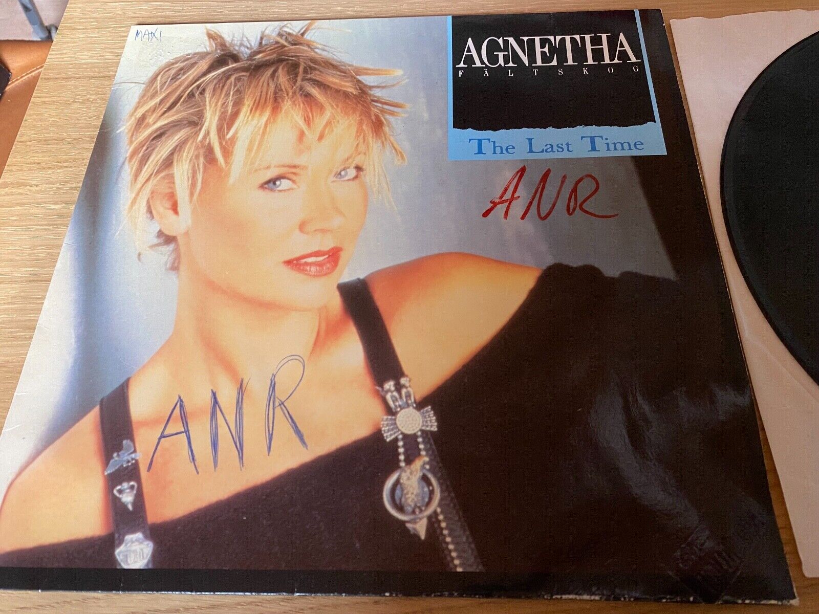 AGNETHA FÂLTSKOG "THE LAST TIME" REMIX WEA RECORDS AB 1987 12" VINYL MAXI ABBA**