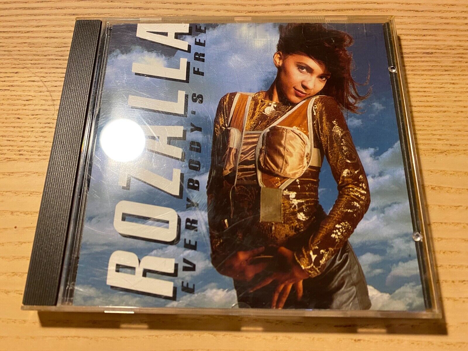 ROZALLA "EVERYBODY´S FREE" 1991 DEBUT CD ALBUM 11 TRACKS NCB SCANDINAVIAN PRESS