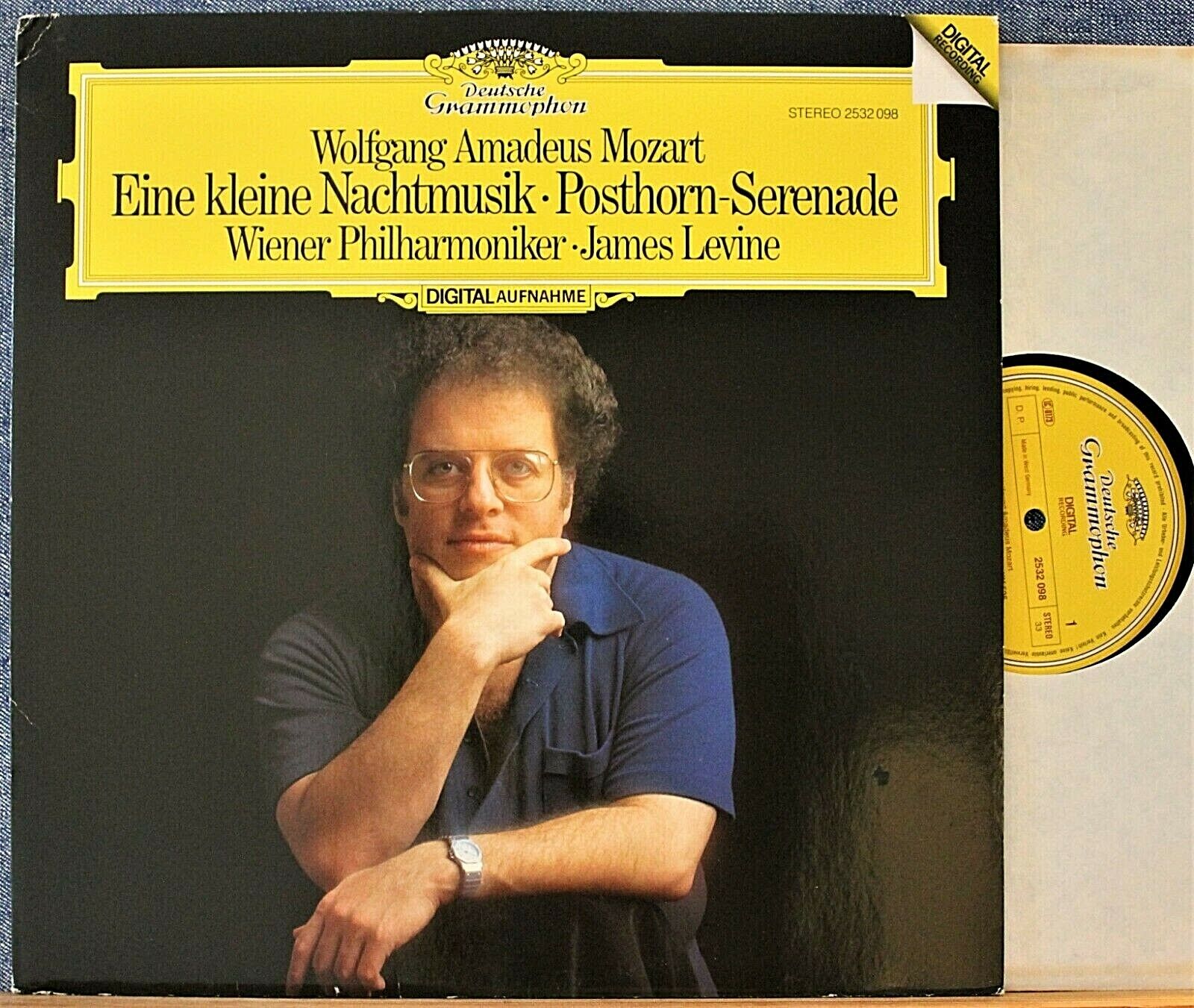 Levine Mozart (Nachtmusik; Posthorn-Serenade) DGG 2532 098 dig NM