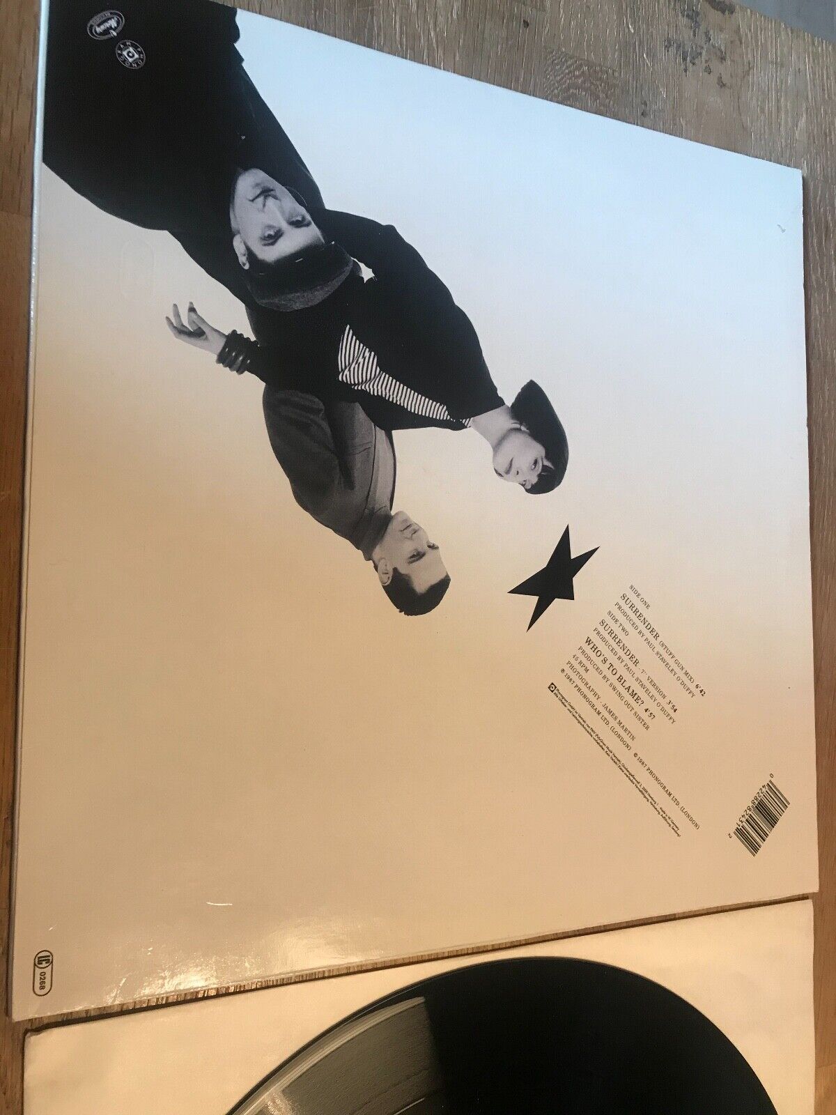 SWING OUT SISTER "SURRENDER" 1987 MERCURY LIMITED EDITION GERMAN PRESSED MAXI 12