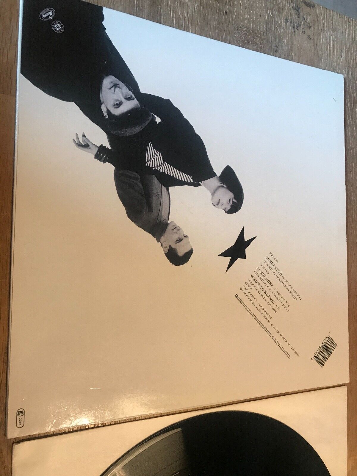 SWING OUT SISTER "SURRENDER" 1987 MERCURY LIMITED EDITION GERMAN PRESSED MAXI 12