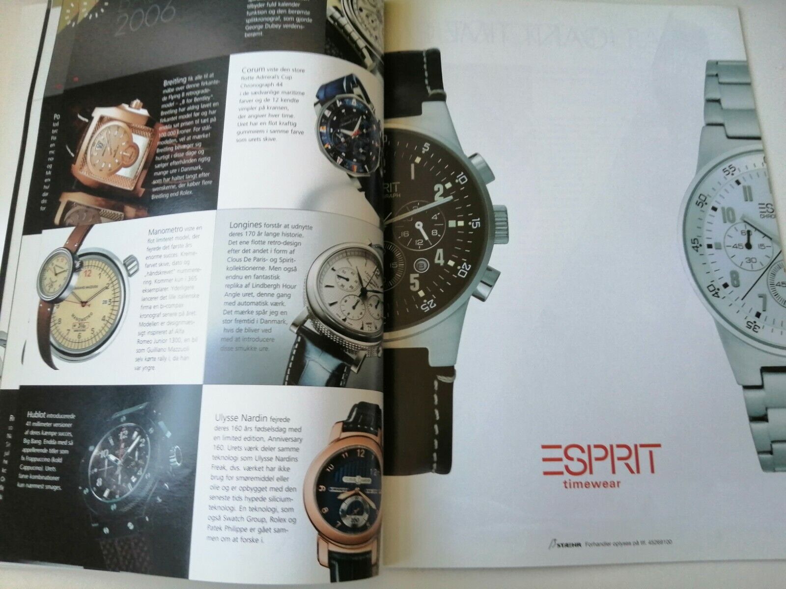 Design Watches and Jewellery Magazine Danish magazine 2006/4 Tom Kristensen