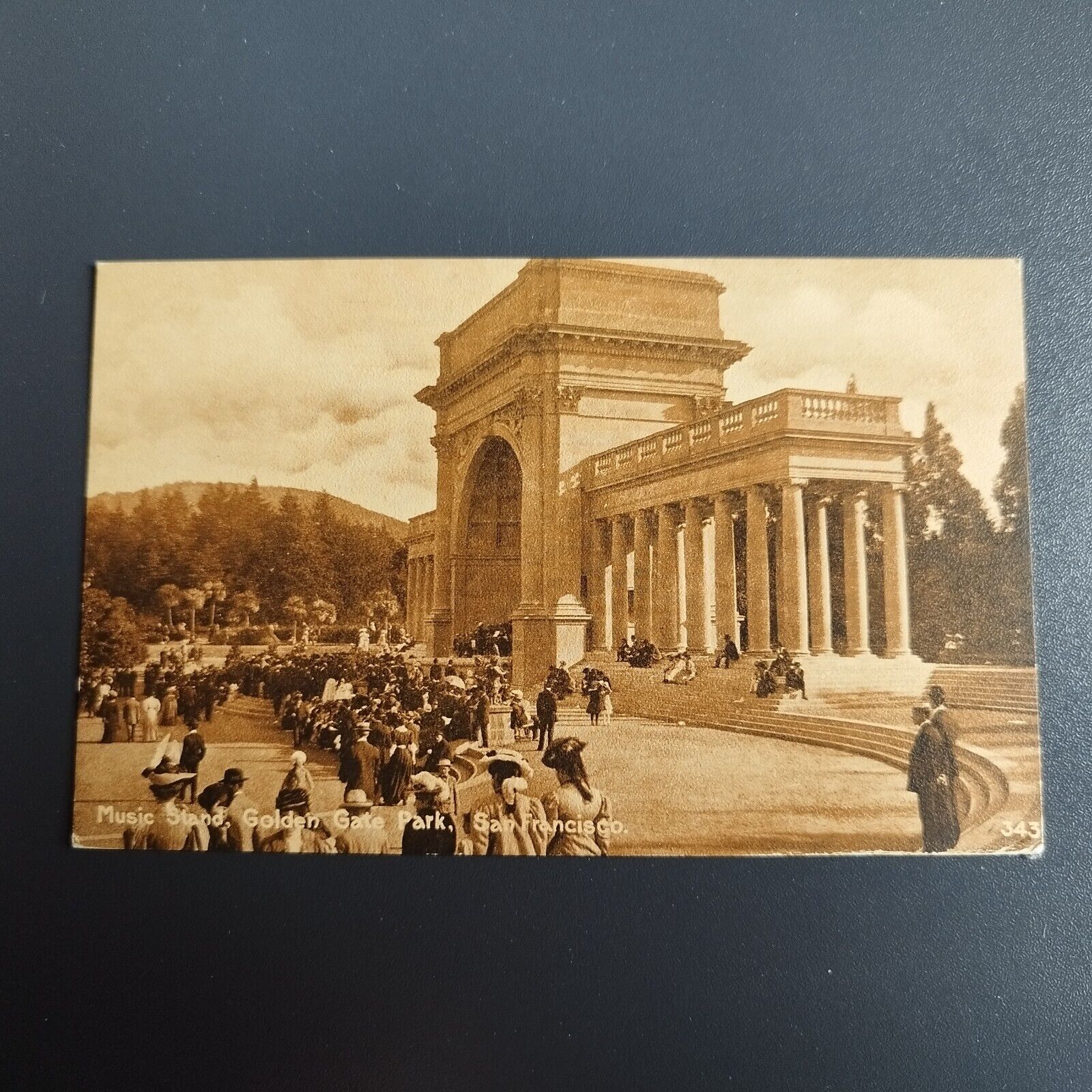 CaliforniaSan Francisco Music Stand Golden Gate Park - c 1910