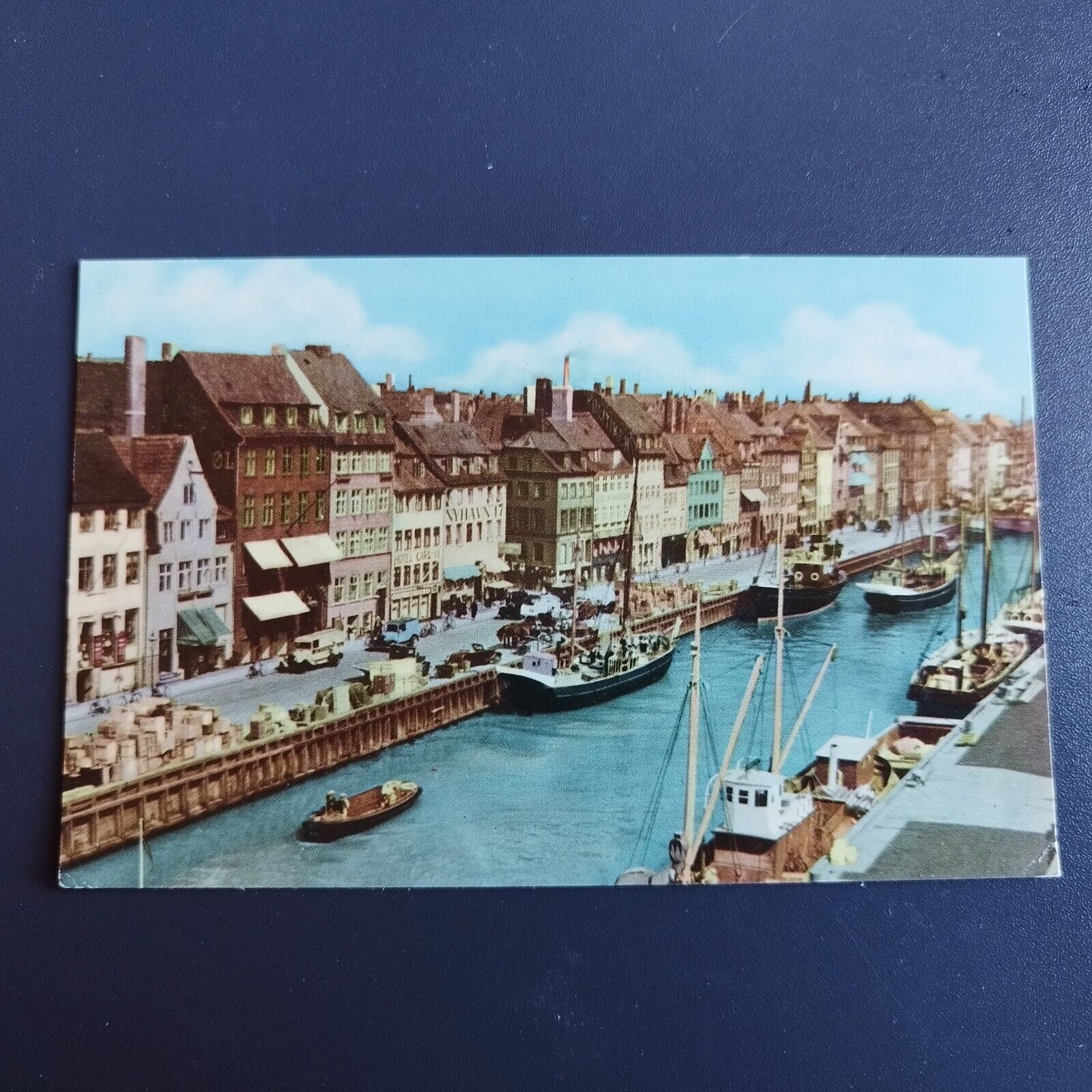 Denmark Copenhagen Nyhavn New Harbour - Unposted 1950s- no 647