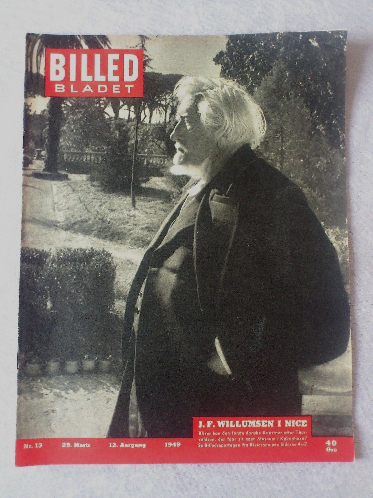 Danish Magazine"Billed-Bladet"1949WillumsenJapanFashionGreta Gynt