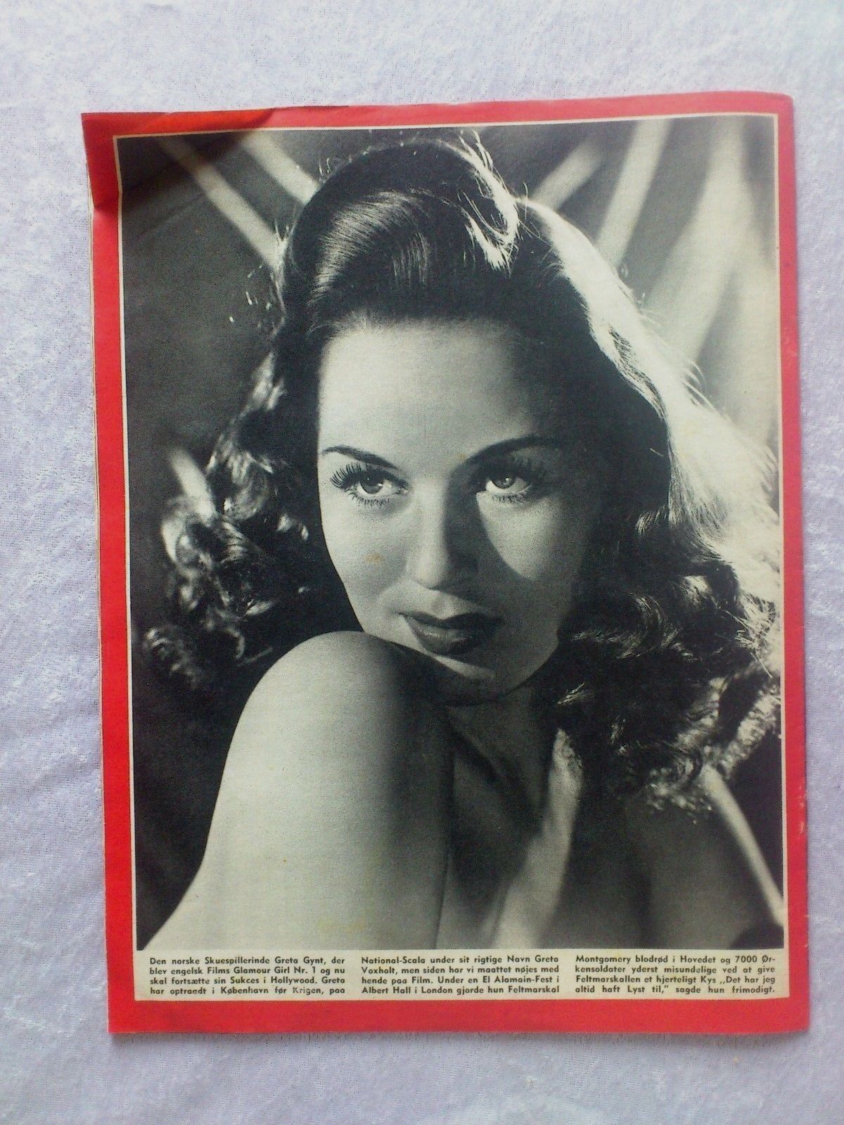 Danish Magazine"Billed-Bladet"1949WillumsenJapanFashionGreta Gynt