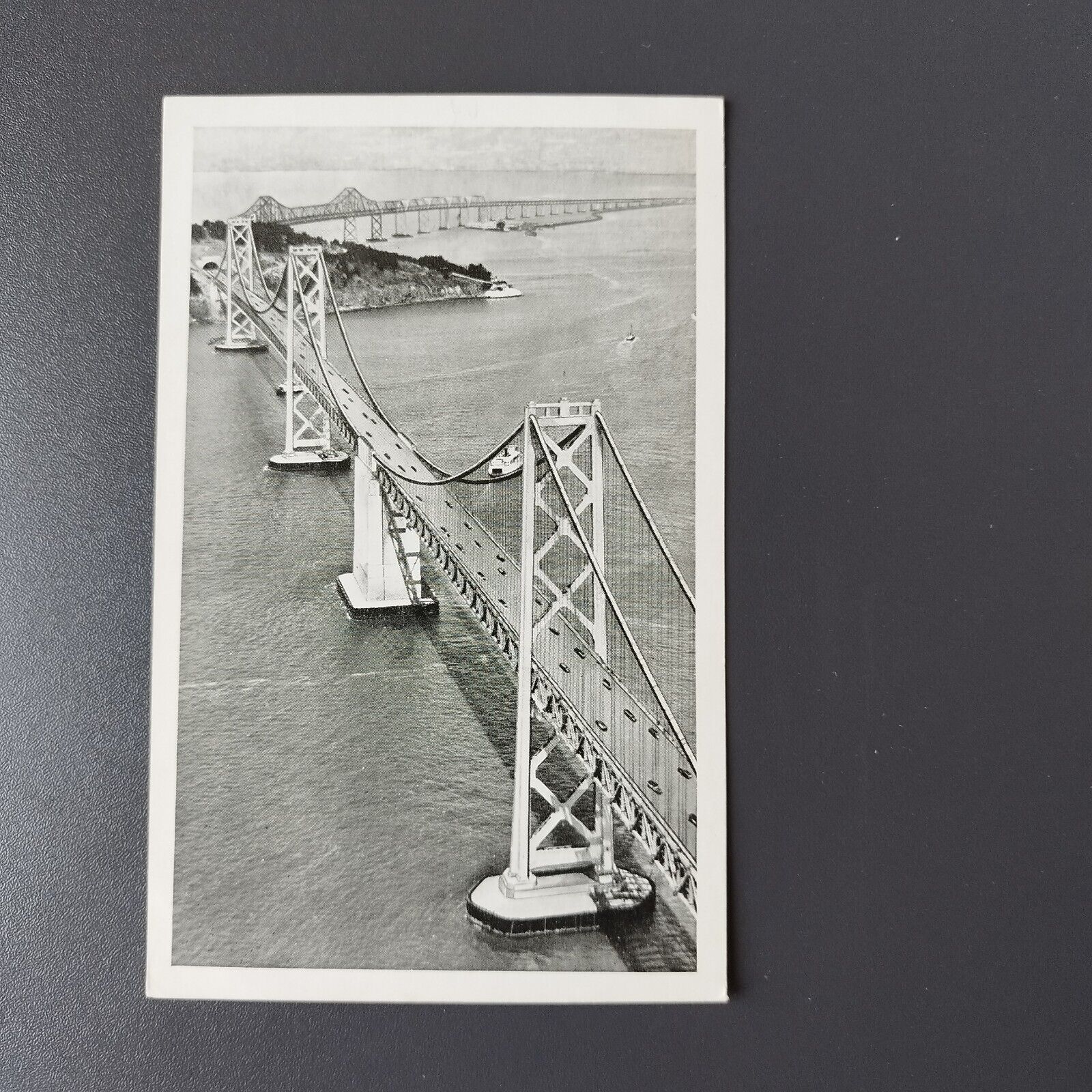 San Francisco - Oakland Bay Bridge Airplane View