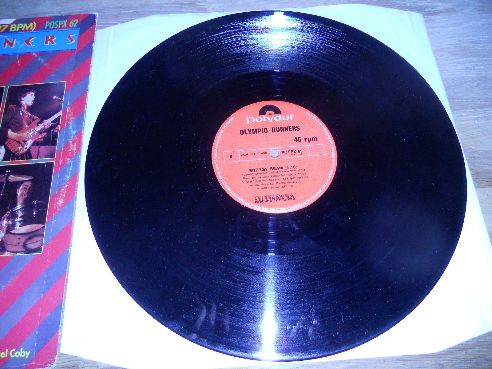 OLYMPIC RUNNERS "THE BITCH" 2 REMIXES 12" 1979 UK LIMITED EDITION DISCO MIX RARE