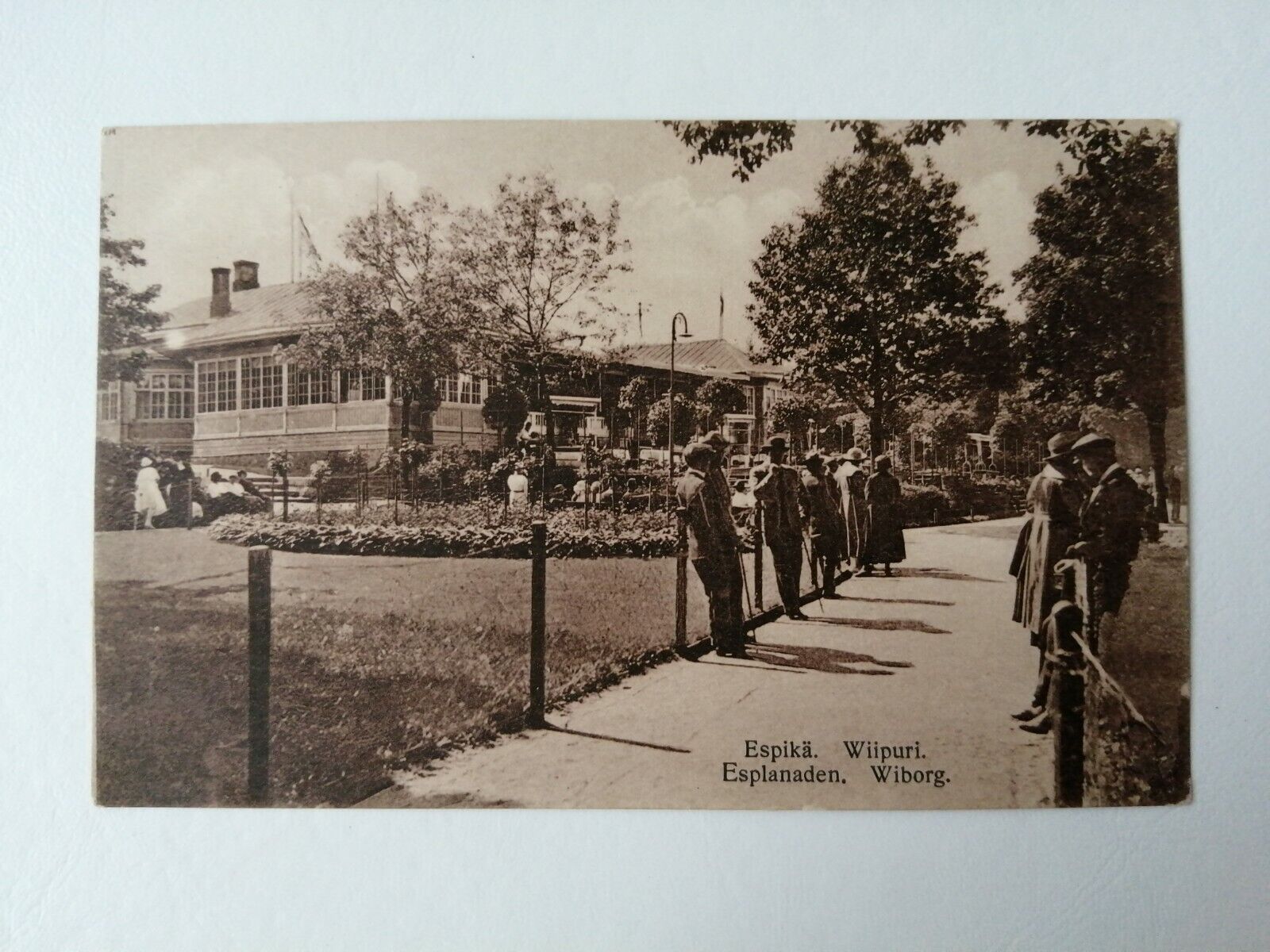 Antique Postcard FinlandPosted to Denmark in 1929 from Viipuri / Wiborg