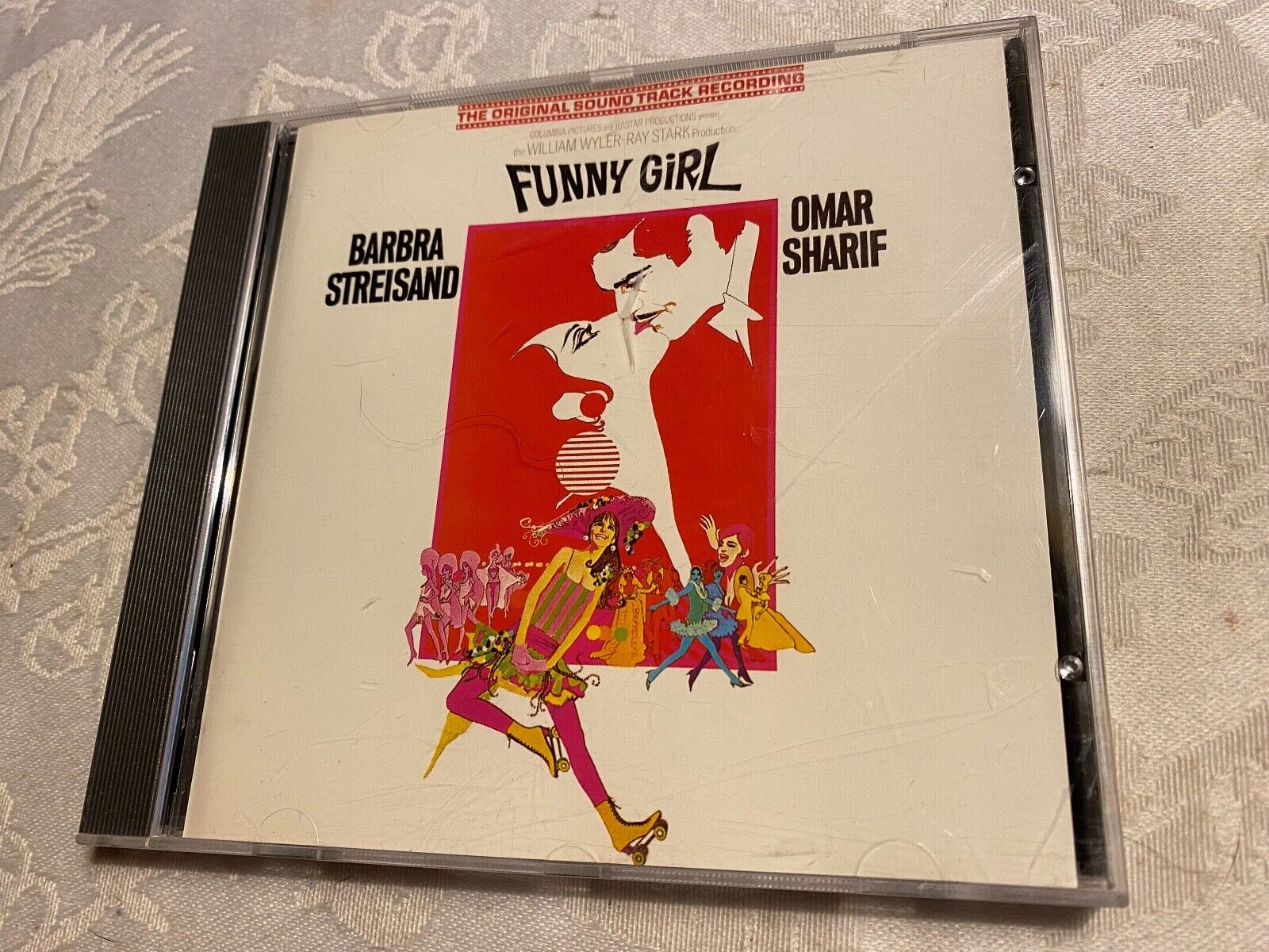 BARBRA STREISAND  OMAR SHARIF FUNNY GIRL 1968 CD ALBUM 14 TRACK CBS JAPAN PRESS