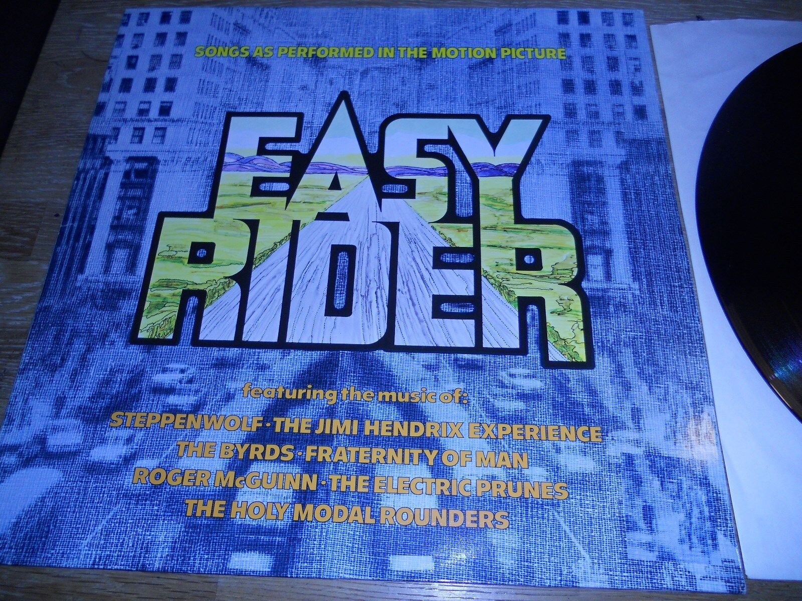 EASY RIDER SONGS PERFORMED IN THE MOTION PICTURE MCA RECORDS WEST GERMAN LP RARE