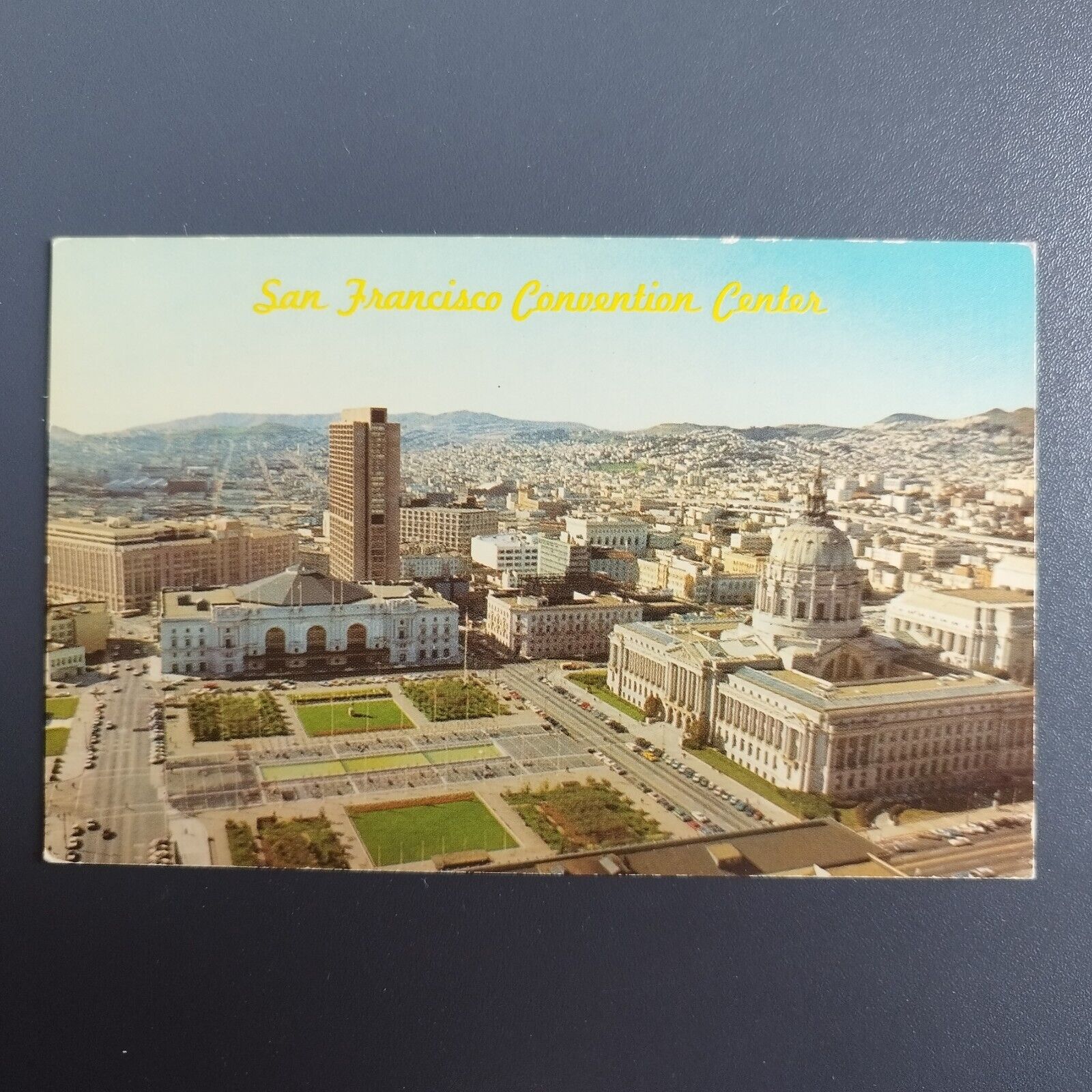 Postcard California San Francisco Convention Center and Civic Center Plaza