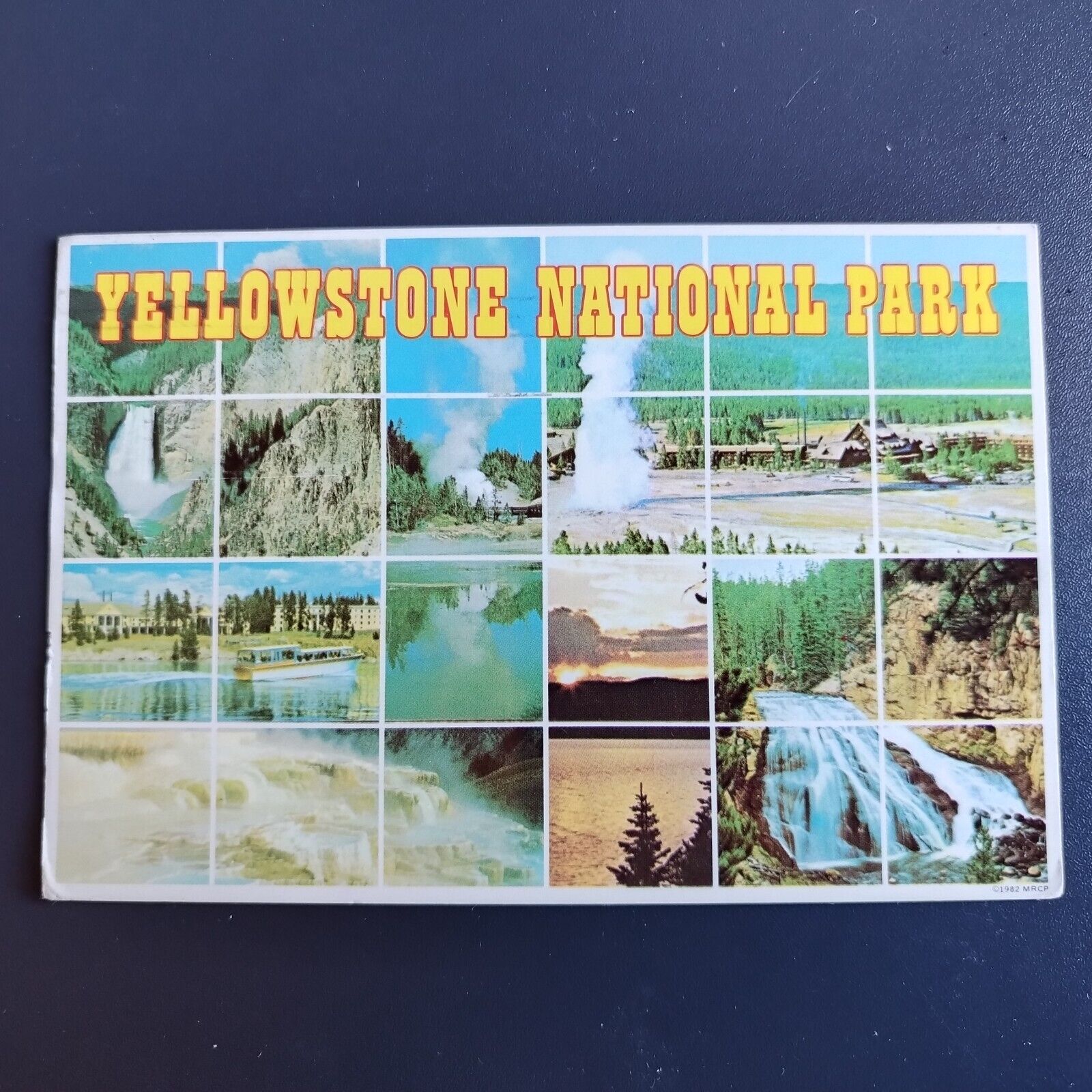 Wyoming Yellowstone National Park Seven of the most scenic views - 1983