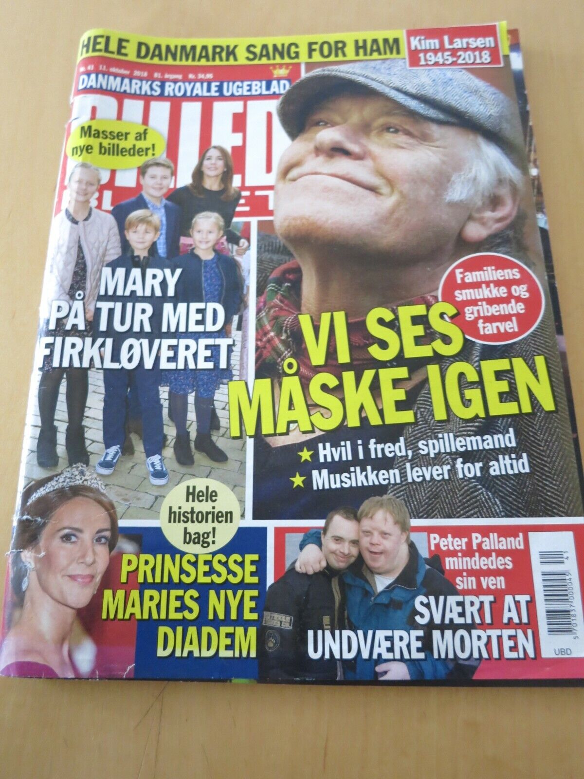 Royal Magazine KIM LARSEN Nikolaj Lie Kaas PRINCESS MARY Marie EUGENIE AB57