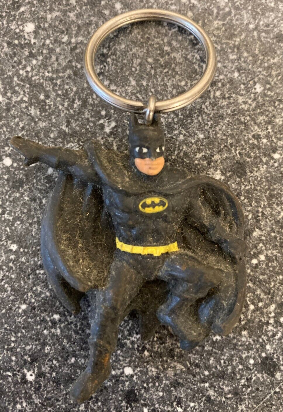 Vintage Batman Keychain - Classic DC Comics Collectible - Rare Retro Charm