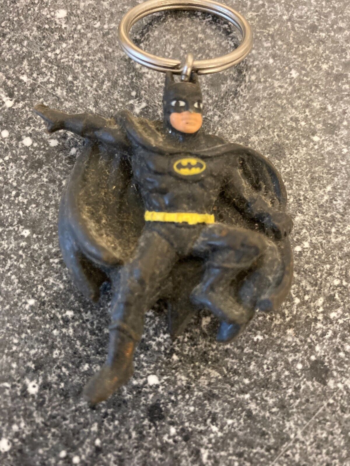 Vintage Batman Keychain - Classic DC Comics Collectible - Rare Retro Charm