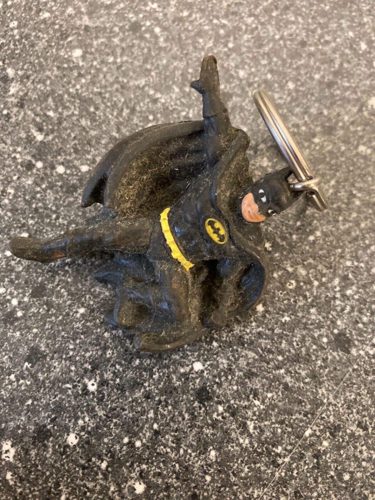 Vintage Batman Keychain - Classic DC Comics Collectible - Rare Retro Charm