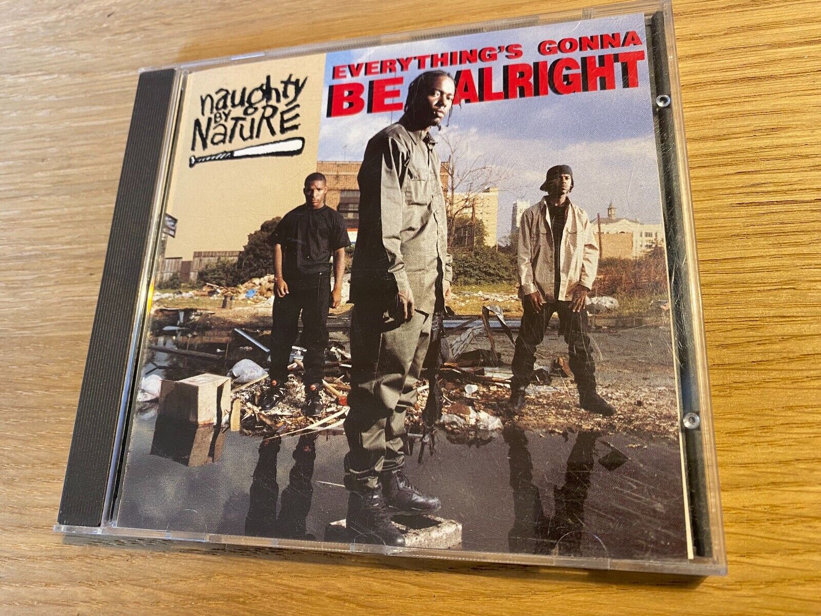 NAUGHTY BY NATURE "EVERYTHING´S GONNA BE ALRIGHT" CD SINGLE 5 TRACKS SOULPOWER**