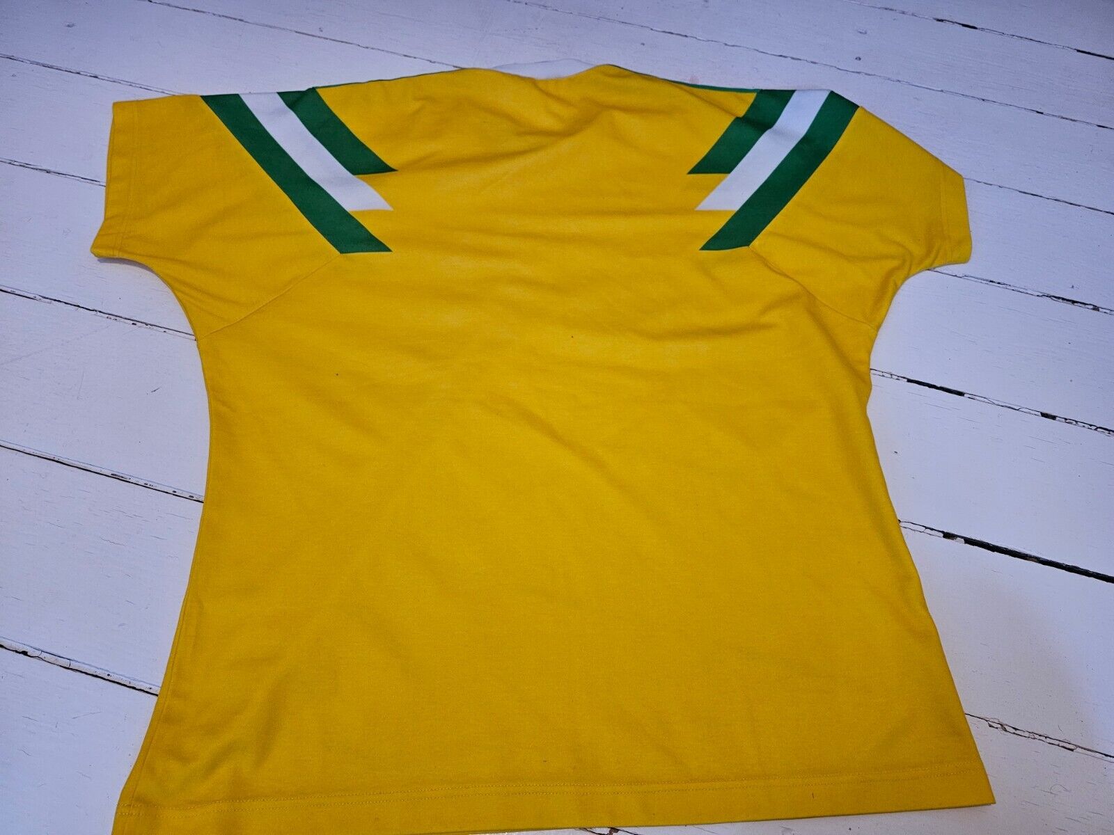 Vintage Adidas template soccer football jersey maillot shirt Large camiseta