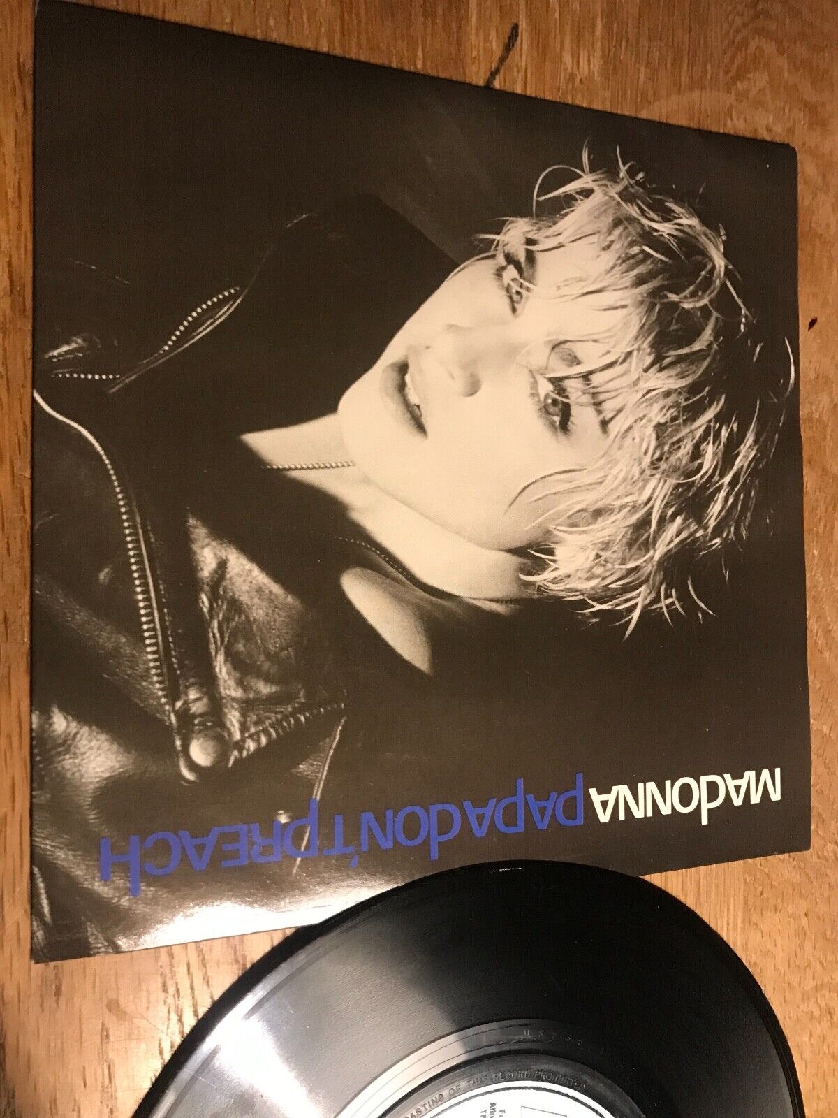 MADONNA "PAPA DON´T PREACH / AIN´T NO BIG DEAL" 1986 SIRE RECORDS UNITED KINGDOM