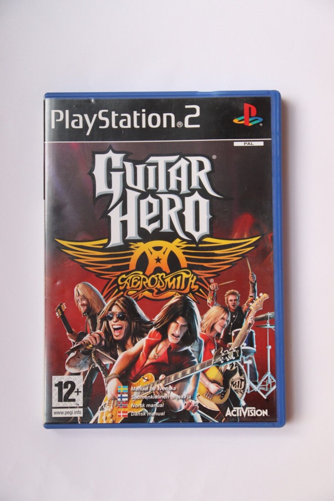 *COMPLETE* - PAL - Guitar Hero: Aerosmith (Sony PlayStation 2 2008)