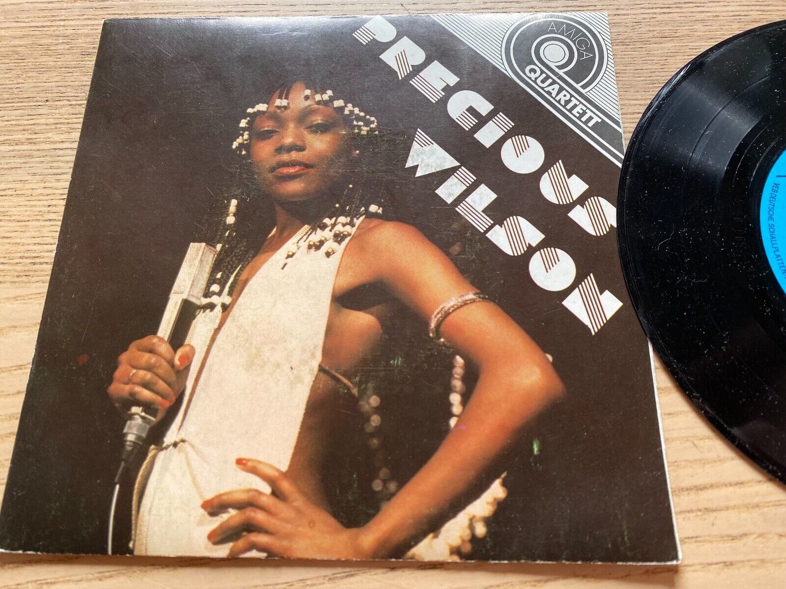 PRECIOUS WILSON "CRY TO ME / I CAN´T STAND" 1984 AMIGA EAST GERMAN 4 TRACK AWA 7