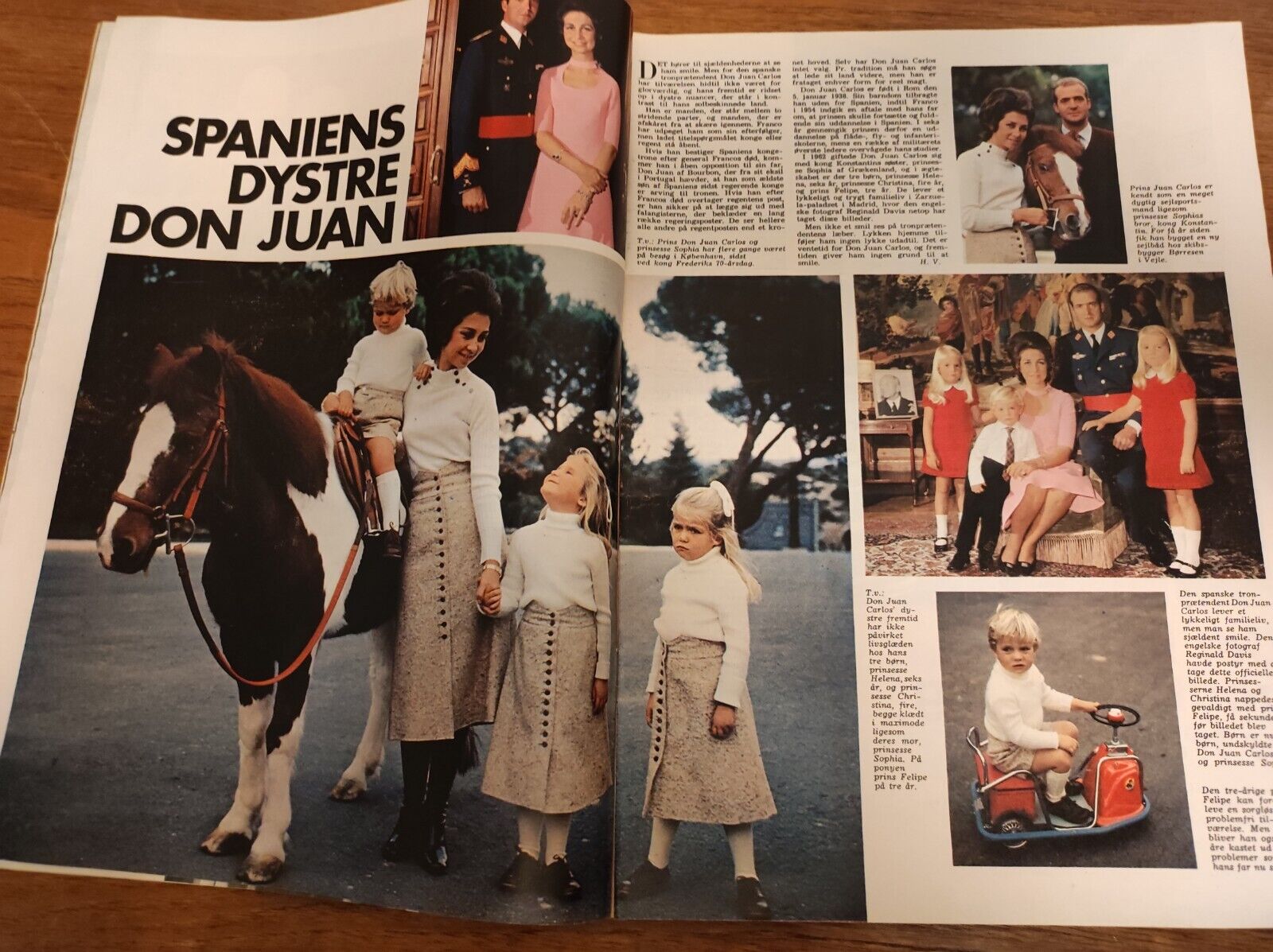 SHELAGH FRASER Ashton Queen Margrethe Gillian Hills 1971 Danish Magazine BB60