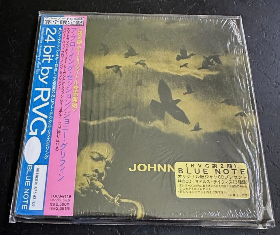 JOHNNY GRIFFIN ''A BLOWING SESSION'' - MINI LP JAPAN CD - BLUE NOTE