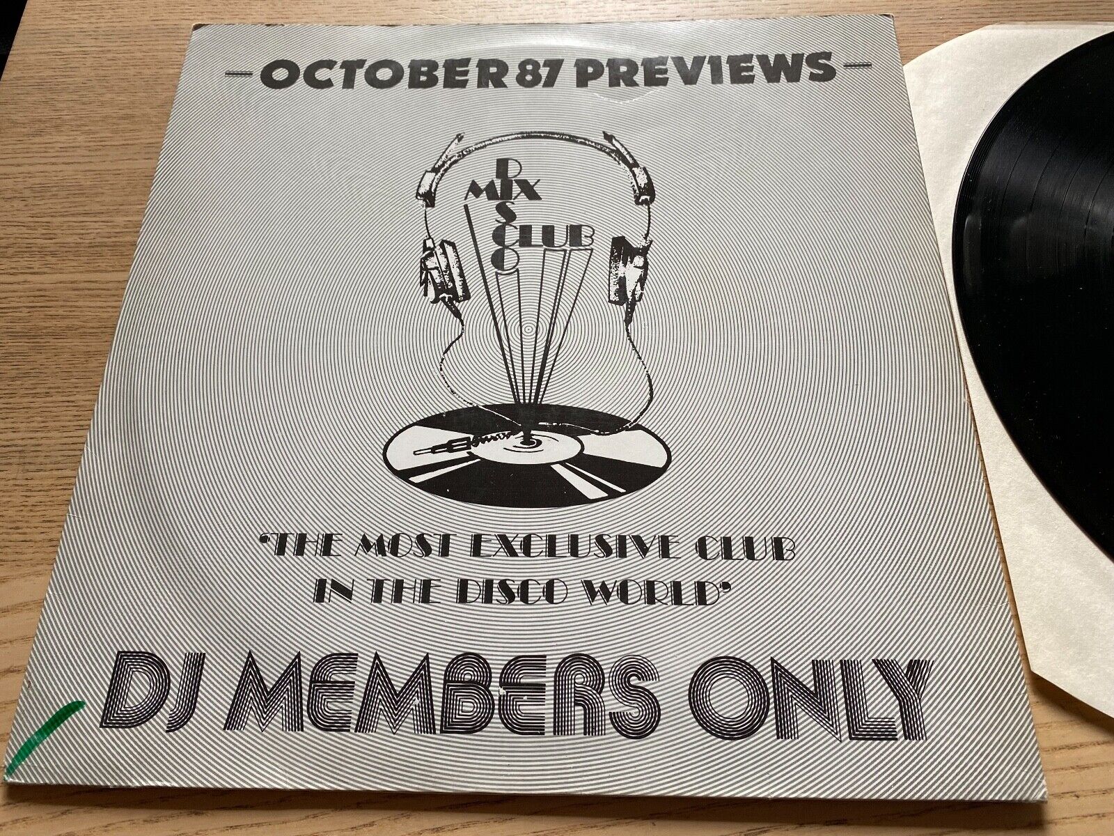 DJ MEMBERS ONLY 1987 PRESS JANET JACKSON SAMANTHA FOX SANDRA CRETU MEGAMIX UK