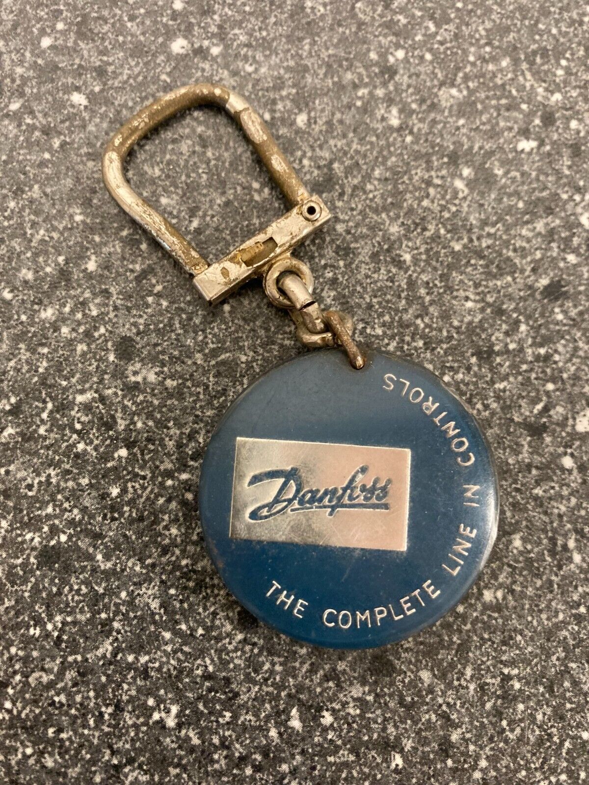 Vintage Danfoss Keychain - "The Complete Line in Controls" - Rare Collectible!