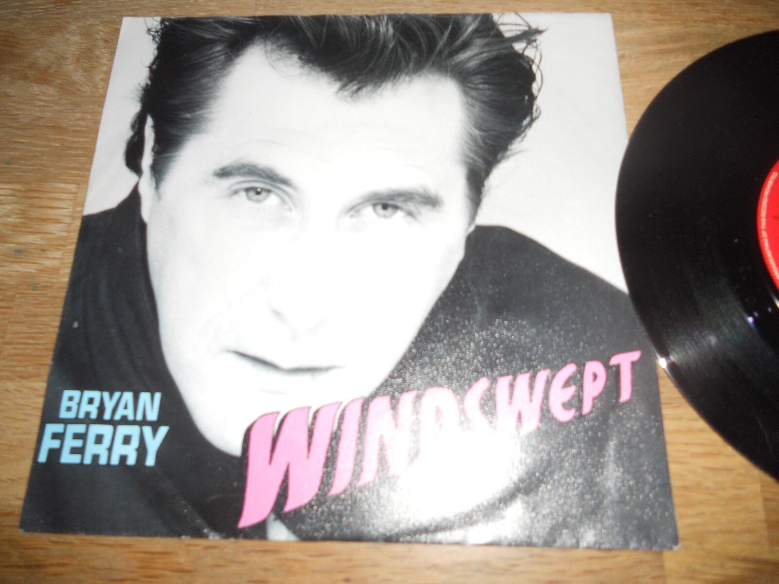 BRYAN FERRY WINDSWEPT/CRAZY LOVE 1985 EG POLYDOR RECORDS RARE DUTCH VINYL SINGLE