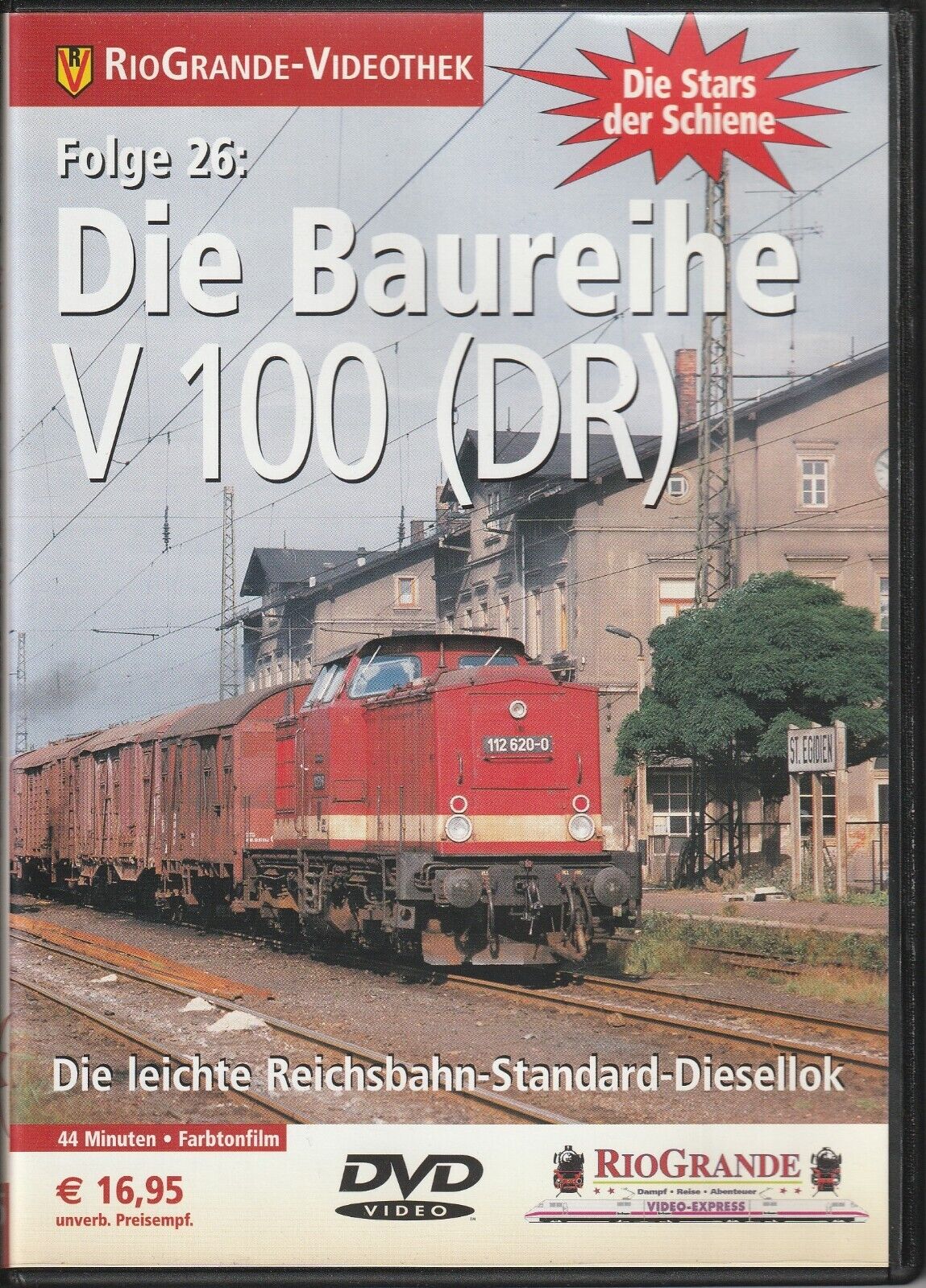 The Stars of Rail 26: The Series V 100 (DR) | Diesel Locomotive Railway DVD