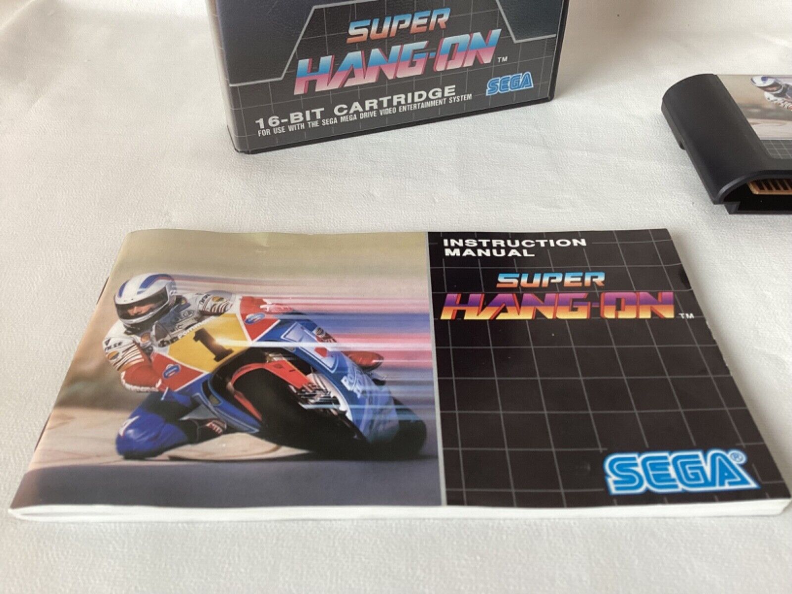 Sega Mega Drive - Super Hang-On - PAL - Complete in box