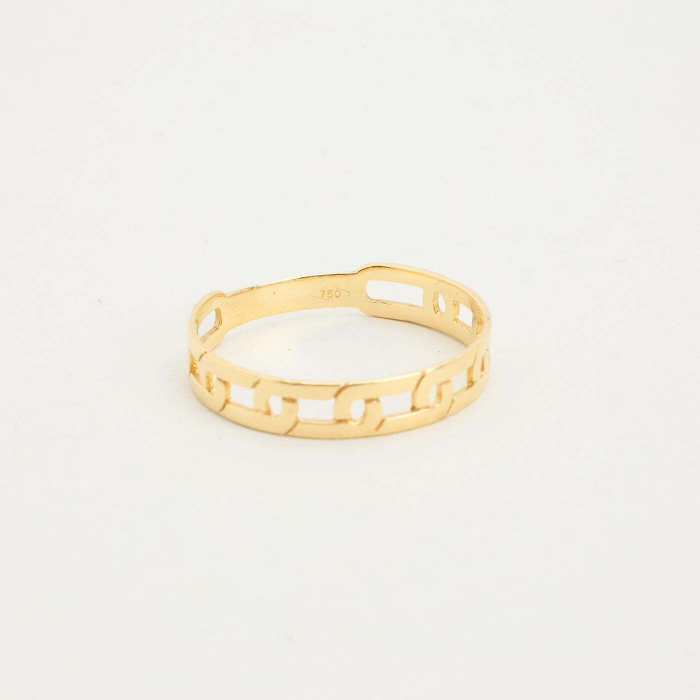 Ring in 18K Gold size 6¾ | Real Genuine Gold | Fine Jewelry | Danish