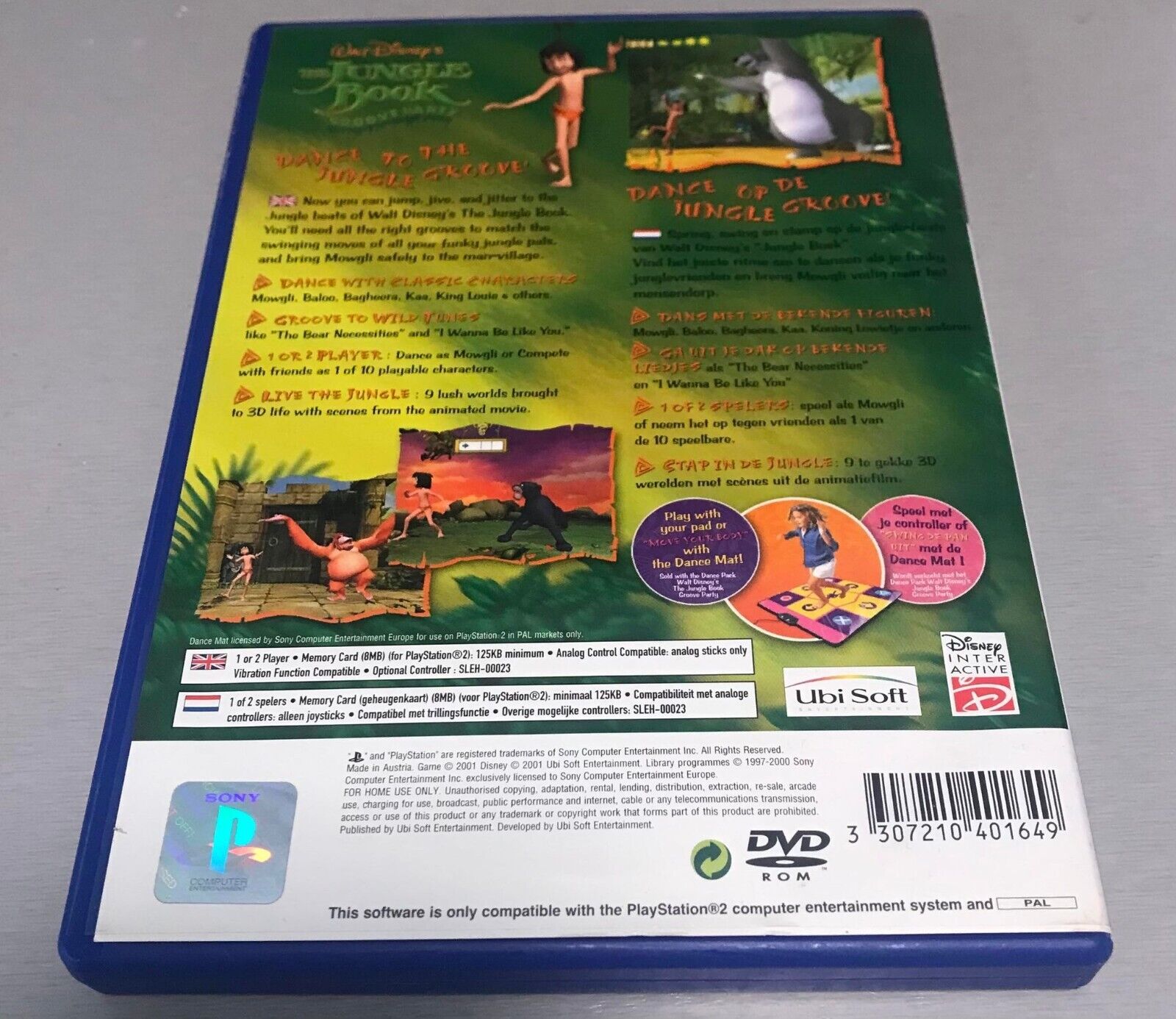 Walt Disney's The Jungle Book: Groove Party Playstation 2 (PS2) (Complete)