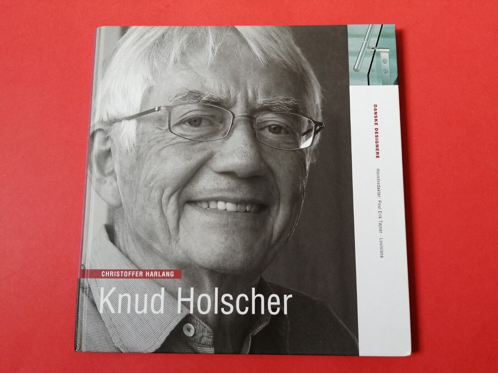 Danish hard cover bookKNUD HOLSCHERFamous Danish designer2005