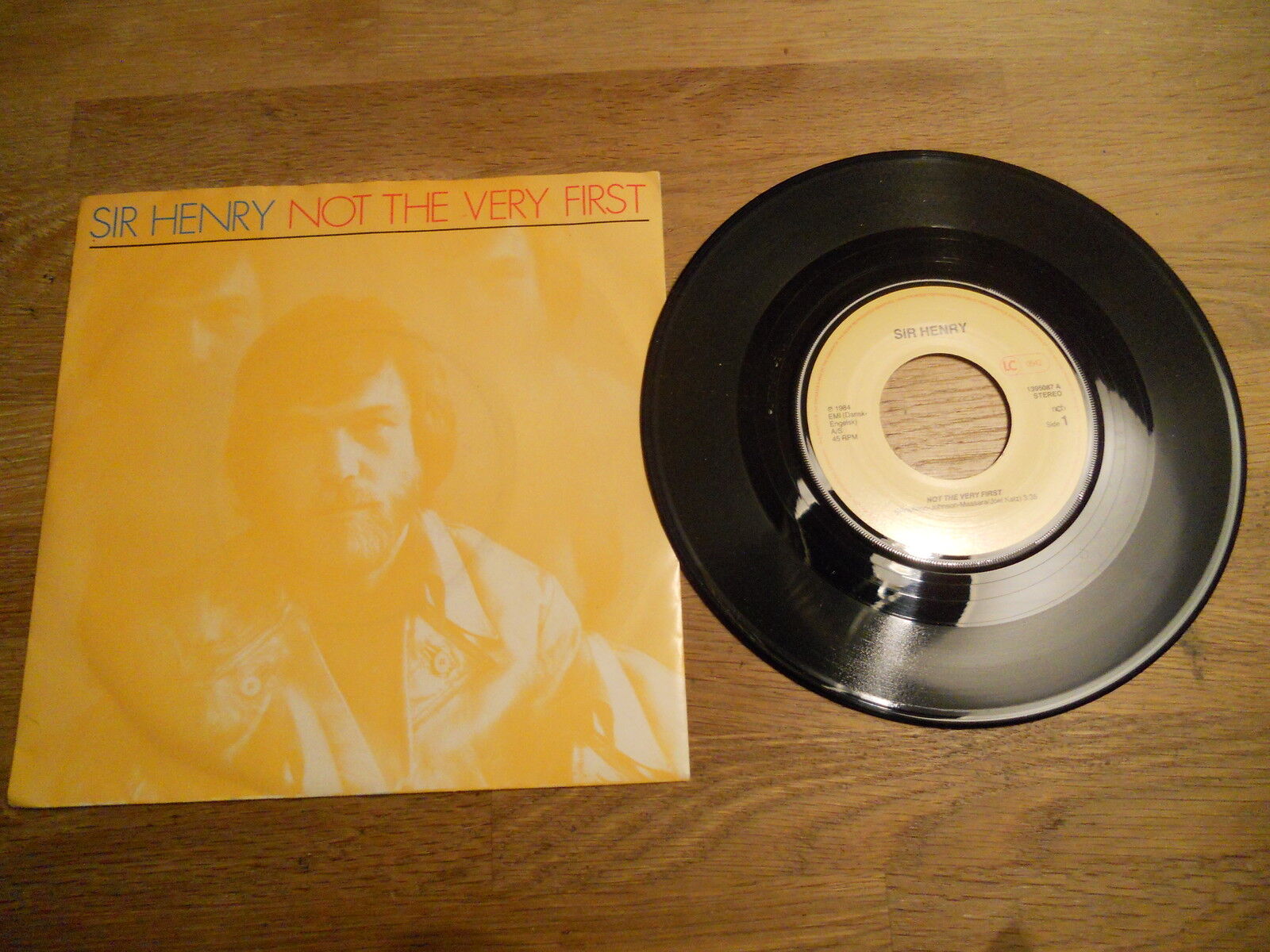 SIR HENRY NOT THE VERY FIRST NCB STEREO EMI (DANSK-ENGELSK) AS DANISH POP ROCK**